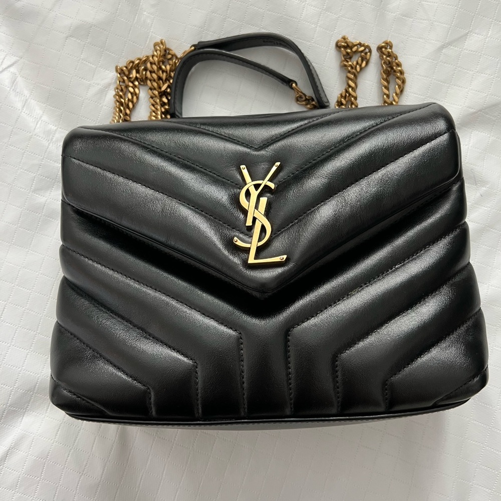 Loulou Medium YSL Shoulder Bag in Quilted Leather
